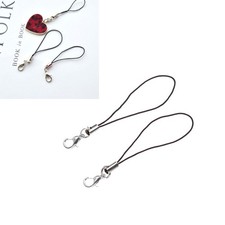 100 PCS Lanyard with Lobster Clasps Jewelry Polyester Rope Alloy