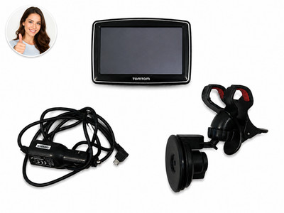 TomTom XL 310 N14644 GPS Navigation System 4.3'' Bundle USA Canada