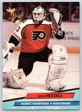 1992-93 Ultra RON HEXTALL #174 Quebec Nordiques