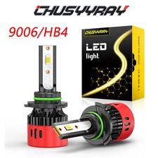 Fits Honda Accord 2005-2012 Led Headlght Low Beam Bulbs White 9006 Hb4 Pair