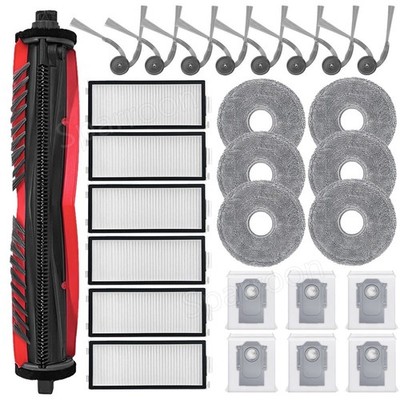 Main Side Brush Filter Mop Kit Replacement For Roborock G30 Space / Saros Z70