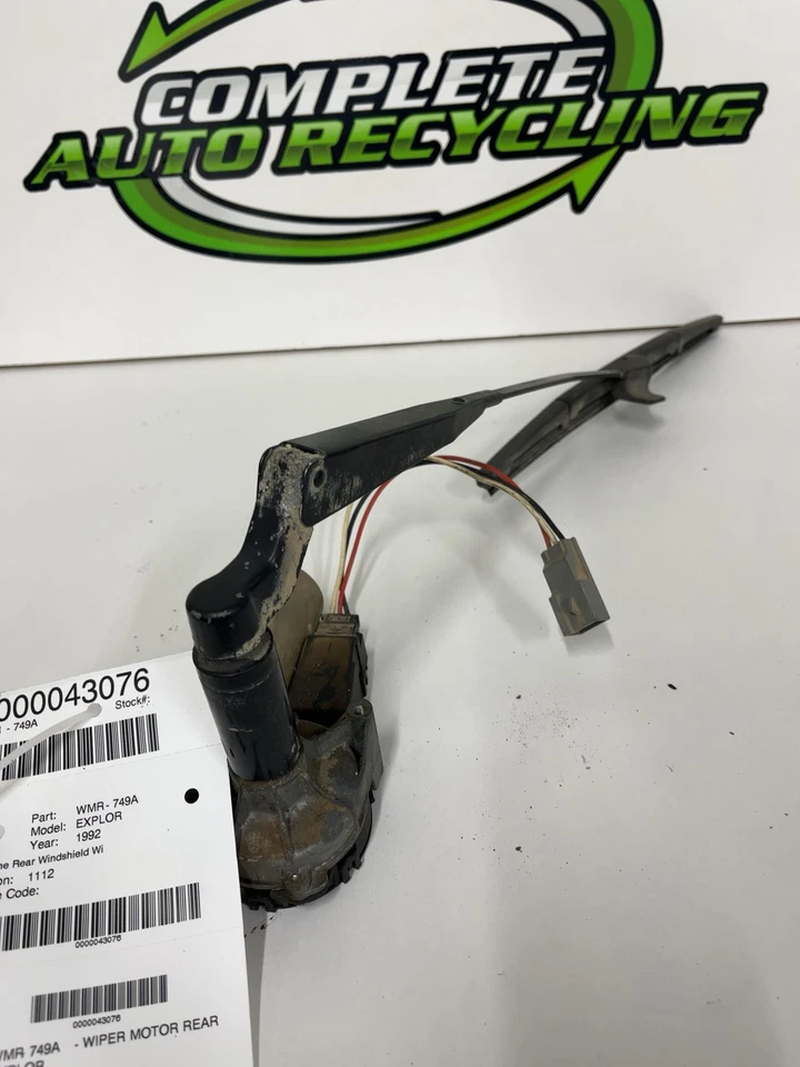 Motor limpiaparabrisas Ford Explorer 1991-94 ranura trasera motor limpiaparabrisas trasero Foto 4 de 4