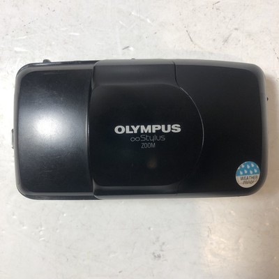 Olympus Stylus Zoom Camera 35-70mm Infinity WORKS - Battery door won't close