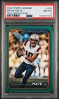 2024 TOPPS CHROME TEAL REFRACTOR #203 DRAKE MAYE ROOKIE RC 55/250 PSA 8