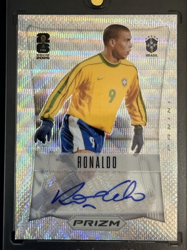 2026 Panini Prizm FIFA World Cup Ronaldo Auto 2012 Throwback  Autograph. {PR5}