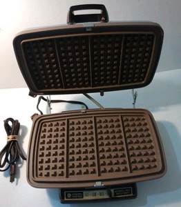 Vintage Ge Waffle Iron | eBay