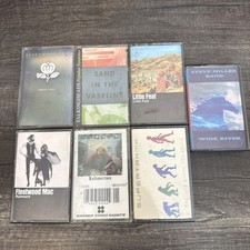 Fleetwood Mac Classic Rock Cassette Lot 7 Rumours Supertramp Kansas