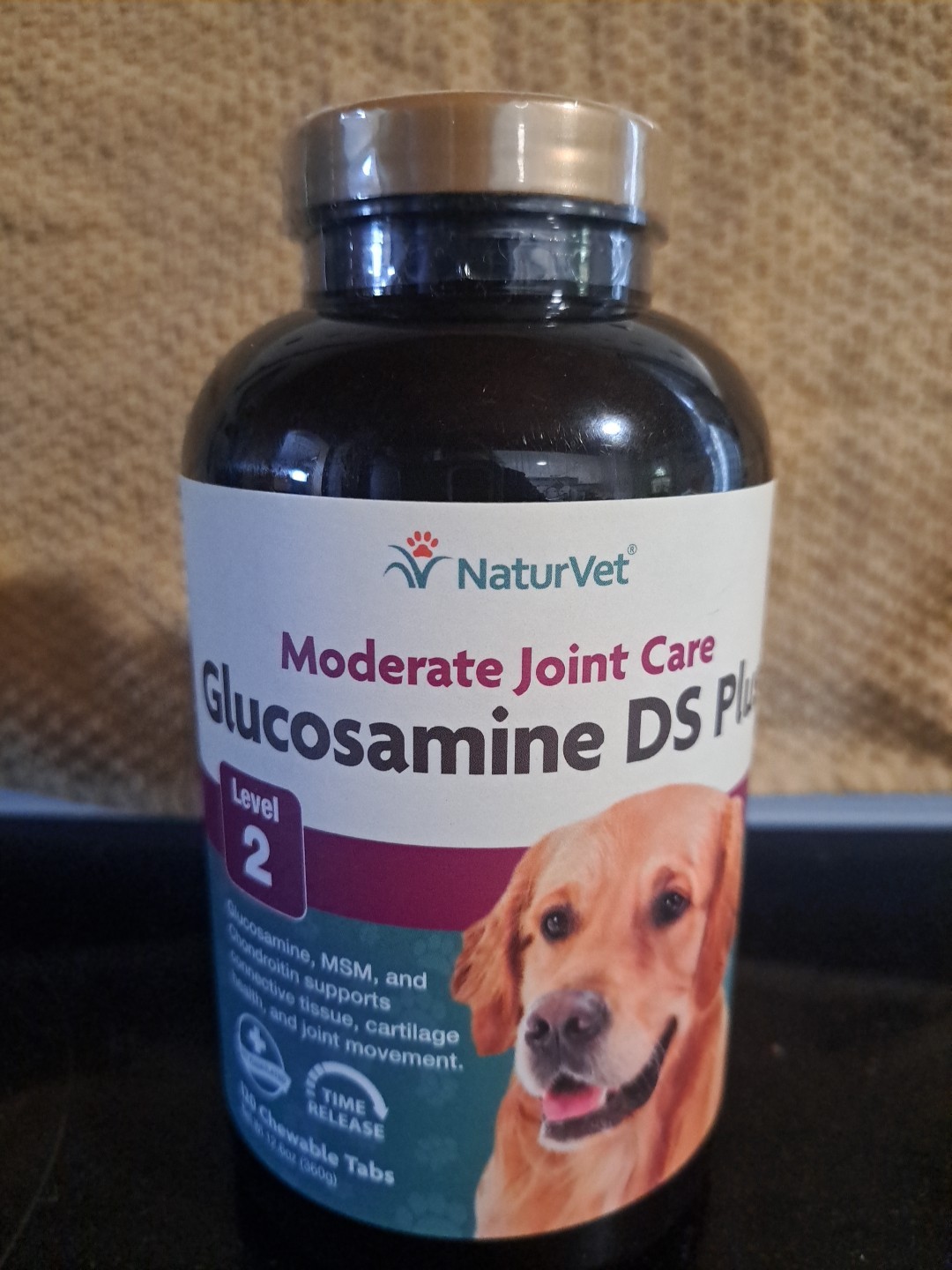 NaturVet, Glucosamine DS Plus, Moderate Care, Level 2, 120  