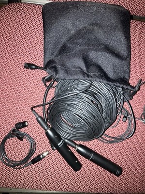 Shure MX202 Black Gooseneck Wired XLR Microphone w/ Cable & Pouch