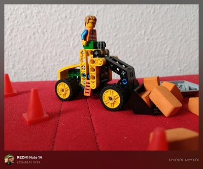 Lego Technic 30433  Volvo Radlader vollständig mit Anleitung Mit Zubehör! Bagger