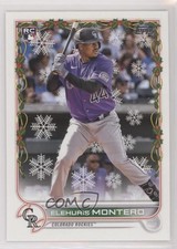 2022 Topps Holiday Mega Box Elehuris Montero #HW19 uk2