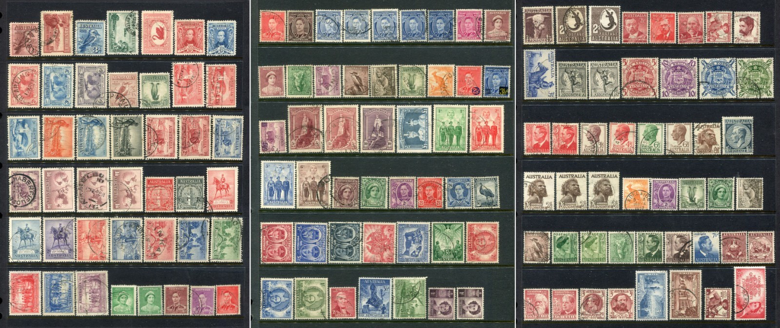 Comprehensive Australian Collection1914 to 1951 - Good to Fine Used