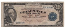 Philippines - ND (1944) 10 Pesos "Victory" Banknote (P-97)