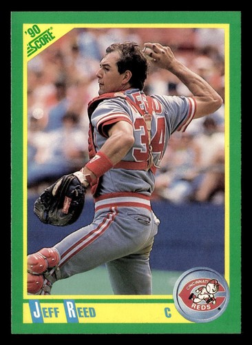 Jeff Reed 1990 Score #147 Cincinnati Reds Baseball *110 | eBay