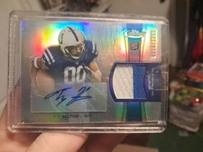 2012 Topps Finest - Rookie Autographed Patch T.Y. Hilton Refractor