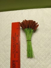 Vintage Pussy Willows/ Brown Flower Stamens - Made in Japan 1950's  Around 80 