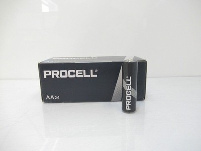 Duracell Procell PC1500 Batteries Alkaline AA, Lot Of 24