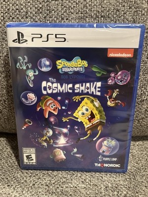 SpongeBob SquarePants The Cosmic Shake Sony PlayStation 5 PS5 Brand New Sealed 