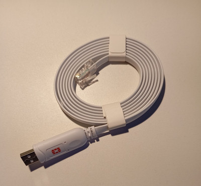 Fortinet Console cable - RJ-45 USB Mgmt (NEW SEALED)