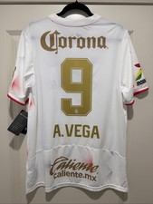 Alexis Vega #9 Mens LARGE New Balance Away Toluca FAN Jersey