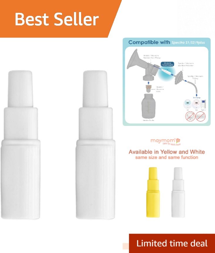 White Flange Adapter for Medela Breastshields & Spectra Prot