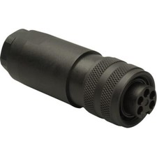 1pk TURCK B 4151-0/16 Circular 7/8" Socket, 5 Position, Screw Terminal, 9A,