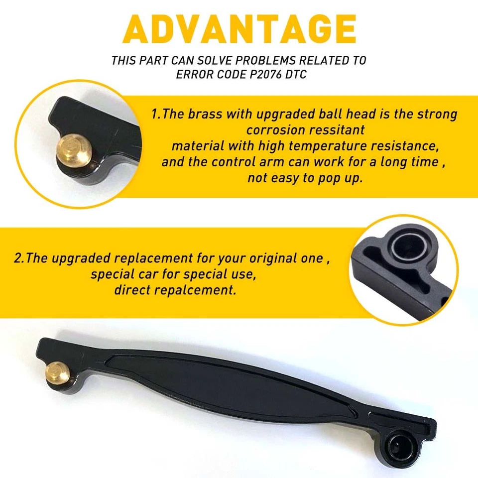 Fit Chevy Chevy Cruze 1.8L Sonic Tuning coletor entrada corredor válvula braço Re2PCS - Imagem 2 de 4