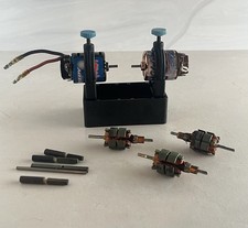 Vintage RC Motor Integy Tuning Dock, 3 Trinity Epic 27T Armatures  Brushes