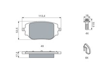 Kits de frein Citroen JUMPY