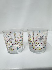 Beavertown Utopia Glasses Set of 2 Colourful Patterned Glass Tumblers