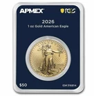 APMEX 2026 American Eagle 1 oz Gold Coin PCGS Certified #316814