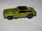 Vintage 1967 Original Hot Wheels Redline Custom Camaro Antifreeze Green Sweet 16