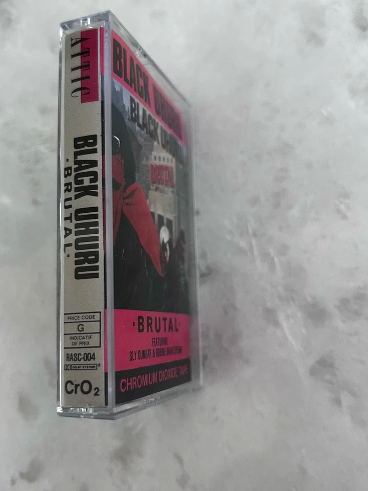 Black Uhuru – Brutal / cassette/RAS Records/Sly Dunbar, Robbie Shakespeare - Image 3 of 4