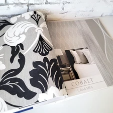 Wallpaper Sample Book Cobalt Casa Mia PD Arts Crafts Pacific Designs