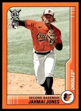 2021 Topps Big League Orange Jahmai Jones Baltimore Orioles #5