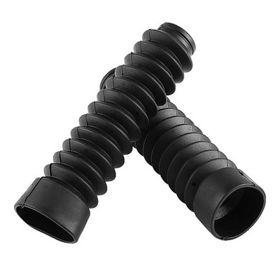 8 Inch Long Travel Fork Boot Cover Universal Motorcycle Front Rubber Fork Gai...