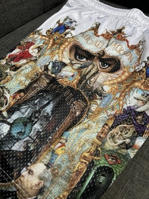 Supreme x Michael Jackson Dangerous Mesh Short SMALL White In Hand