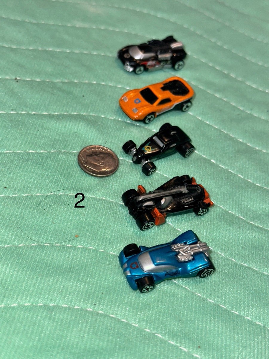 5 Vintage Hot Wheel MICRO MINY TOY CARS. ALL IN GREAT COND. READ