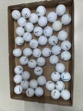 48 Pack White Srixon Z-Star XV Used Golf Balls Mix 5A 4A 3A Recycled Balls A4