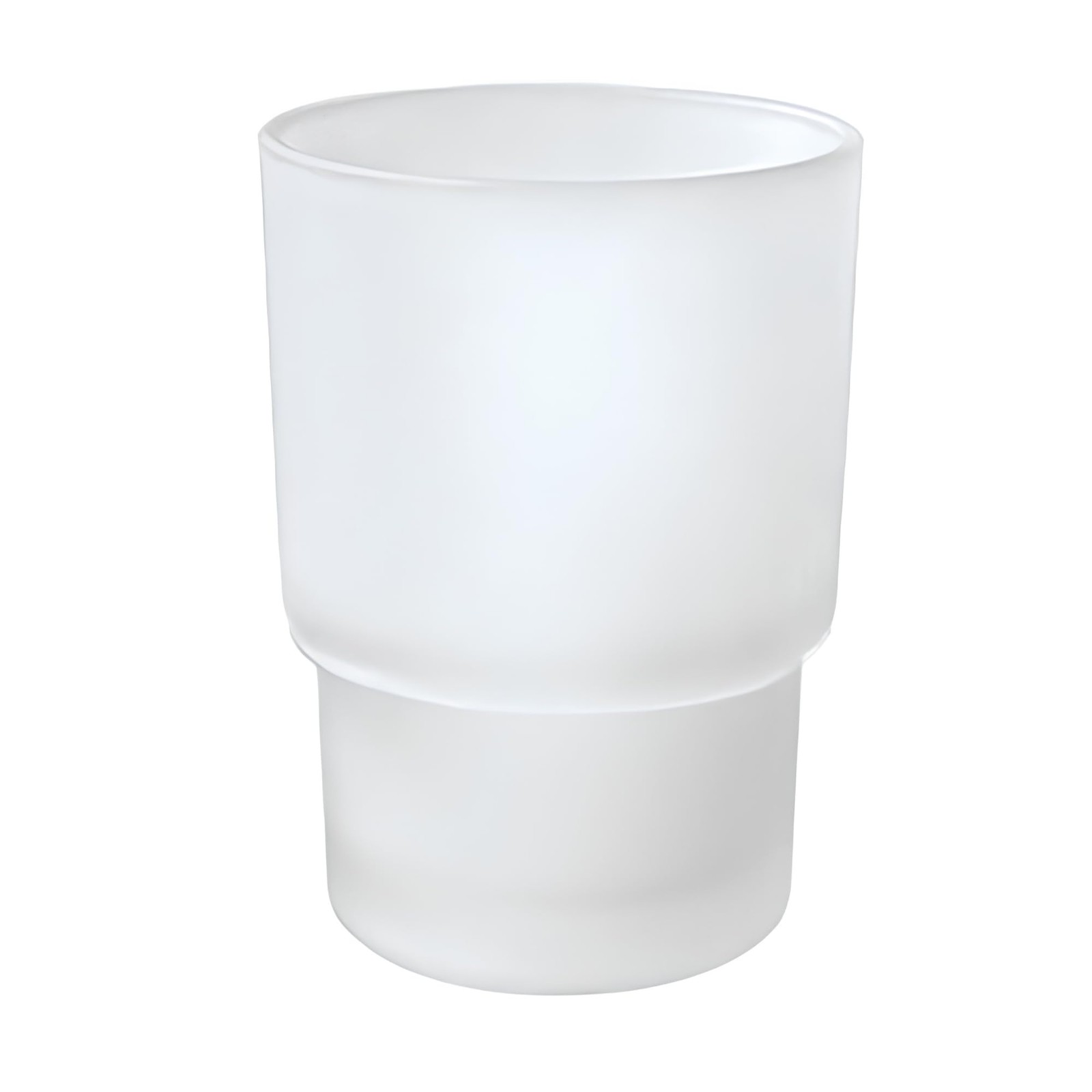 YOSSEE Replacement Glass Tumbler for Toothbrush Holders, Free Frosted