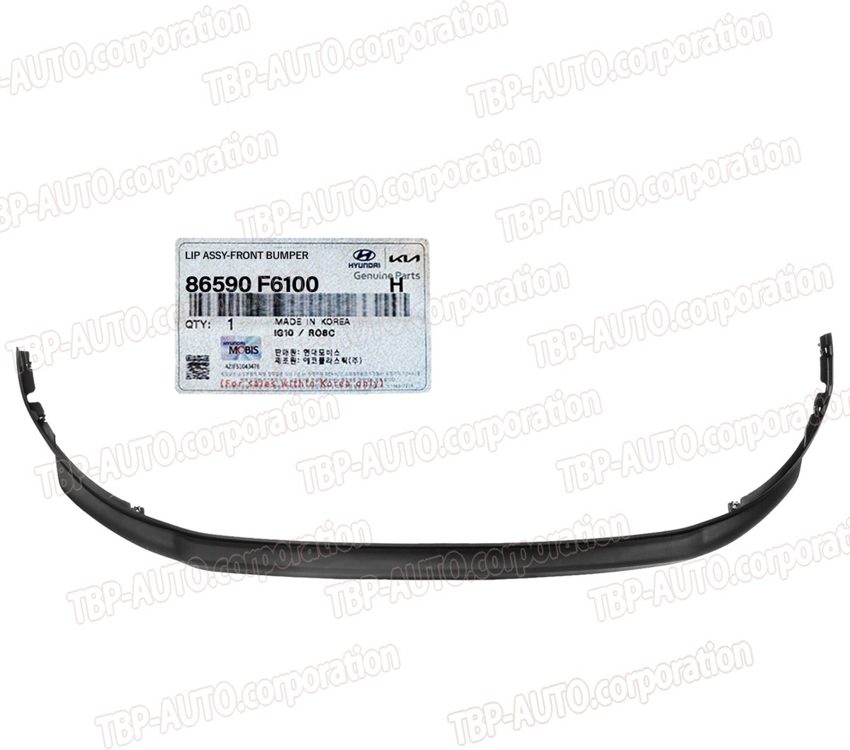 ㅎ OEM ® Front Bumper Lower Deflector Chin Lip For 2017-2019 Kia