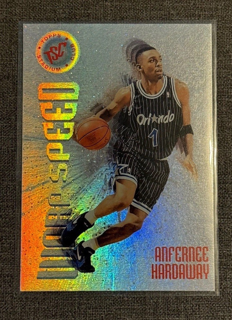 1995-96 Topps Stadium Club - Warp Speed Anfernee Hardaway #WS4
