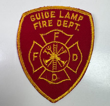 Guide Lamp Fire Indiana Or Michigan Gm Division Plant 3.75 Patch Ii9