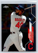 2020 Topps Chrome Bobby Bradley #3 RC Cleveland Indians