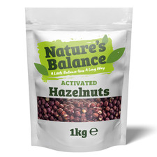 Activated Whole Hazelnuts Raw In Shell 1kg Hazel Nuts Vegan Natures Balance