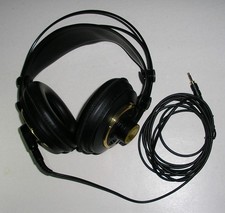 AKG Acoustics AKG K240 Studio 55 Ohms Black  Gold Over-Ear Wired Headphones