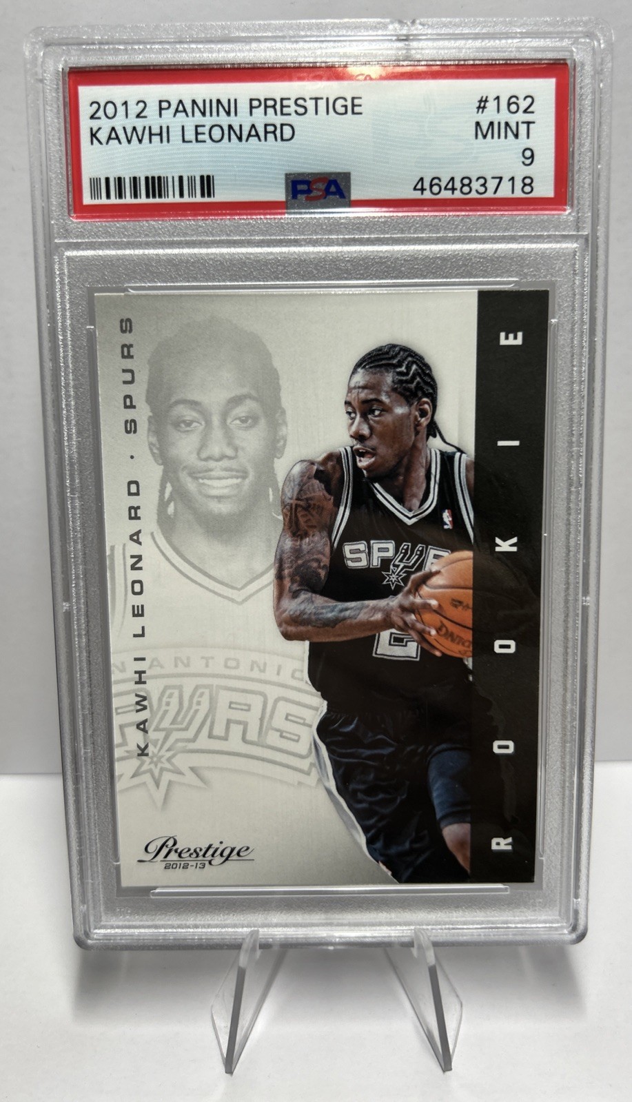 Kawhi Leonard 2012-13 Panini Prestige Rookie CARD#162 PSA 9 Mint