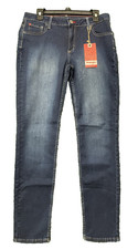 Wrangler Women's Stretch Denim Jeans Size 10M Dark Blue Pockets NWT
