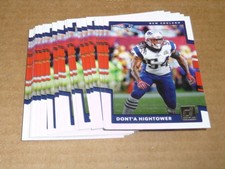 2017 Panini Donruss DONT'A HIGHTOWER BASE LOT OF 25 CARDS PATRIOTS #299