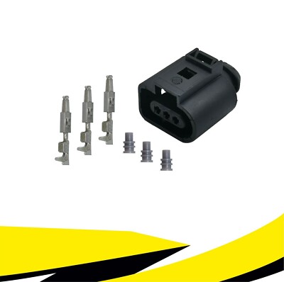 Buchse 3-polig Reparatursatz 1J0973703 für VW AUDI SKODA SEAT MT Crimp Kontakt